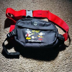 Vans Disney Black and Red Men's Bag